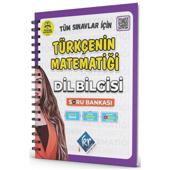 Gamze Hoca Türkçenin Matematiği Tüm Sınavlar İçin Dil Bilgisi Soru Bankası (Spiralli)
