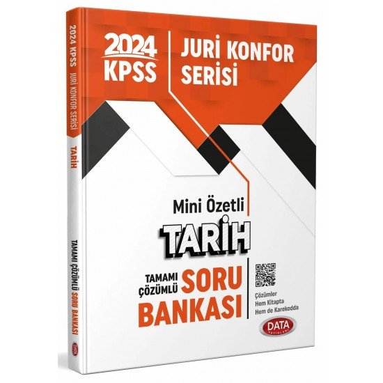 Data Yayınları 2024 KPSS Juri Konfor Serisi Tarih Soru Bankası