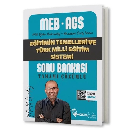 Hoca Kafası Yayınları 2025 MEB-AGS Eğitimin Temelleri ve Türk Milli Eğitim Sistemi Çözümlü Soru Bankası Hoca Kafası Yayınları 2025 MEB-AGS Eğitimin Temelleri ve Türk Milli Eğitim Sistemi Çözümlü Soru Bankası