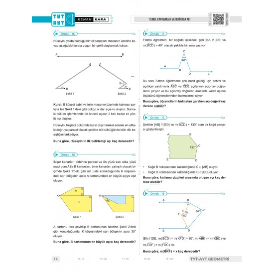 Kenan Kara İle TYT-AYT Geometri Video Ders Kitabı Kenan Kara İle TYT-AYT Geometri Video Ders Kitabı