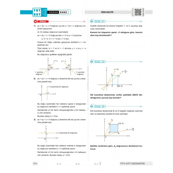 Kenan Kara İle TYT-AYT Geometri Video Ders Kitabı Kenan Kara İle TYT-AYT Geometri Video Ders Kitabı