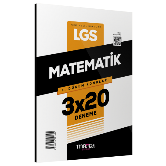 Marka Yayınları LGS 1.Dönem Konuları Matematik 3 Deneme