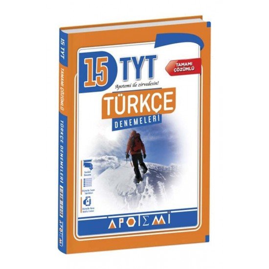 Apotemi Yayınları TYT Türkçe 15 Deneme