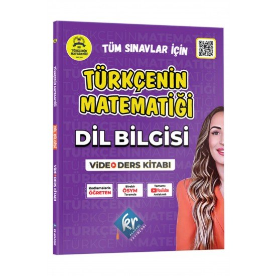 Gamze Hoca Türkçenin Matematiği Tüm Sınavlar İçin Dil Bilgisi Video Ders Kitabı