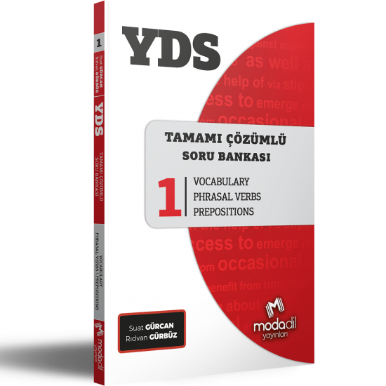 Modadil Yayınları YDS Tamamı Çözümlü Soru Bankası Serisi 1 Vocabulary