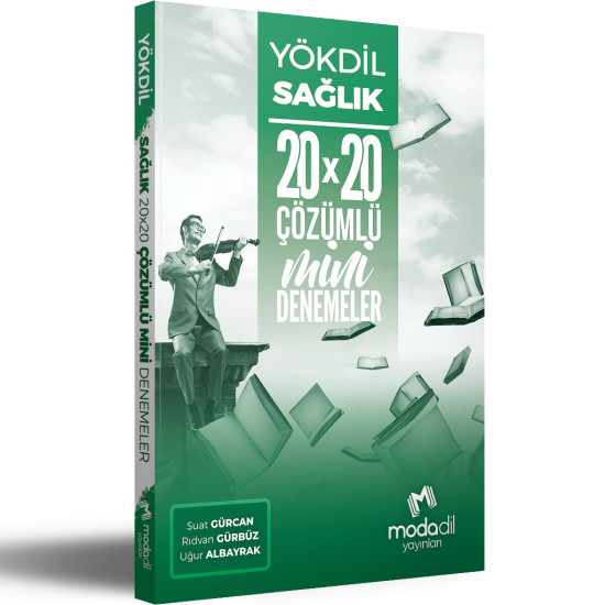 Modadil Yayınları YÖKDİL Sağlık Bilimleri 20×20 Mini Denemeler