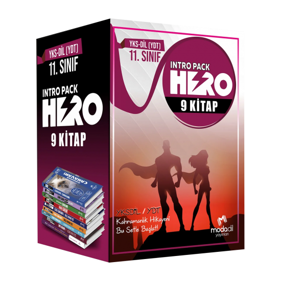 Modadil Yayınları YKSDİL (YDT) İntro Pack HERO 11. Sınıf Seti