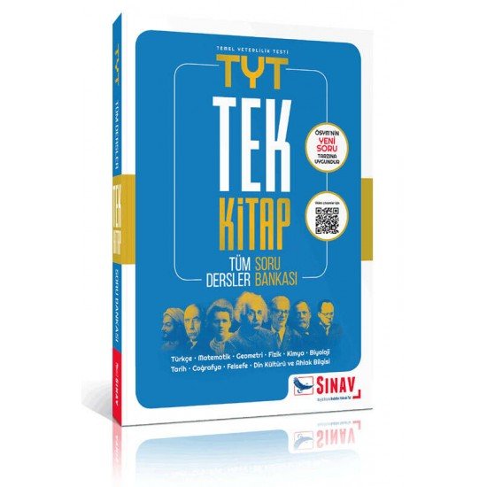 Sınav Yayınları TYT Tüm Dersler Soru Bankası Tek Kitap Sınav Yayınları TYT Tüm Dersler Soru Bankası Tek Kitap