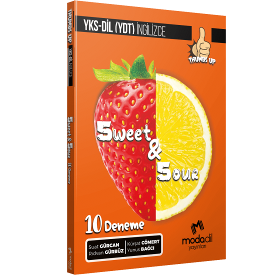 Modadil Yayınları YKS-DİL Thumbs Up - 10 Deneme - Sweet & Sour
