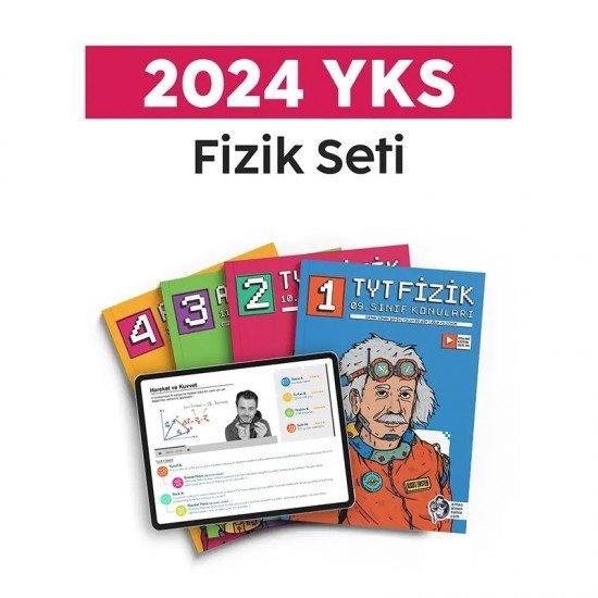 2024 YKS Fizik Tüm Dersler Seti Ertan Sinan Şahin Yayınları