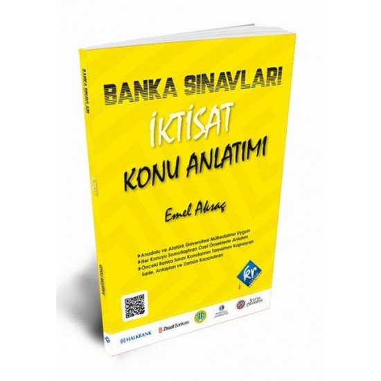 Banka Sınavları İktisat Konu Anlatımı Kitabı KR Akademi Yayınları