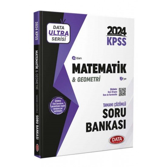 Data Yayınlar 2024 Ultra Serisi KPSS Matematik & Geometri Soru Bankası