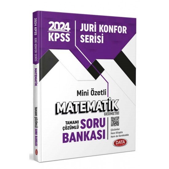 Data Yayınları 2024 KPSS Juri Konfor Serisi Matematik & Geometri Soru Bankası