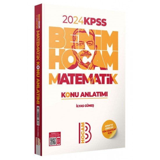 Benim Hocam Yayınları 2024 KPSS Matematik Konu Anlatımı