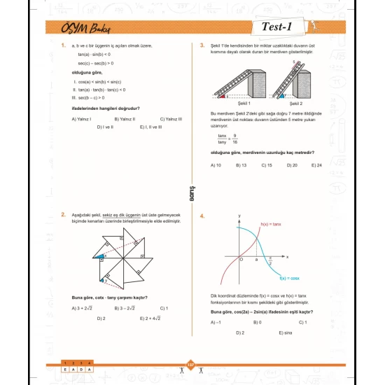 Barış Yayınları Trigonometri Matematik Fasikülleri