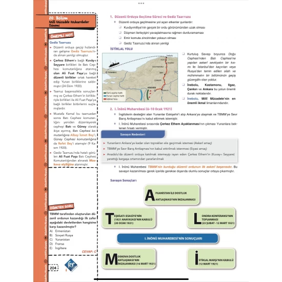 Sadettin Hoca AYT Tarih Video Ders Kitabı