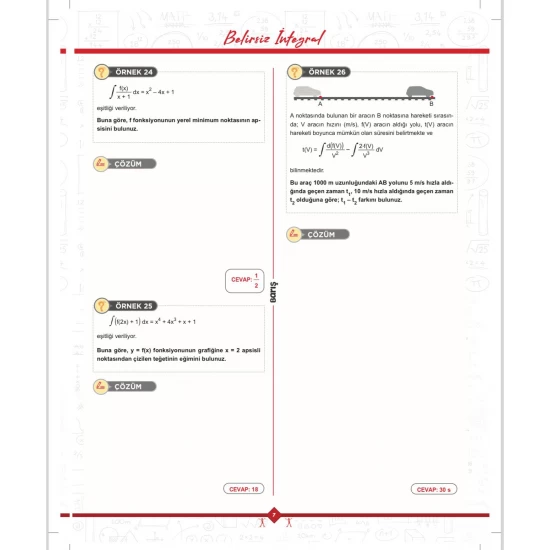 Barış Yayınları İntegral Matematik Fasikülleri
