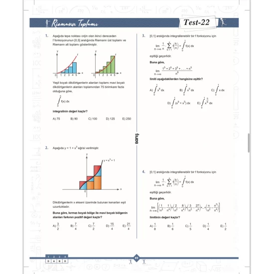 Barış Yayınları İntegral Matematik Fasikülleri