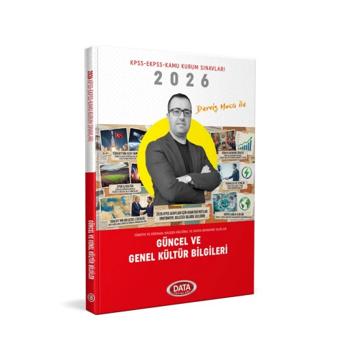 Derviş Hoca ile 2026 KPSS EKPSS Kamu Kurum Sınavları Güncel ve Genel Kültür Bilgileri Data Yayınları