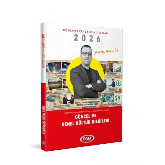 Derviş Hoca ile 2026 KPSS EKPSS Kamu Kurum Sınavları Güncel ve Genel Kültür Bilgileri Data Yayınları