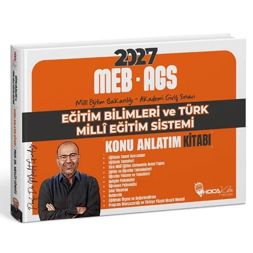 Hoca Kafası Yayınları 2027 MEB-AGS Eğitim Bilimleri ve Türk Milli Eğitim Sistemi Konu Anlatım Kitabı