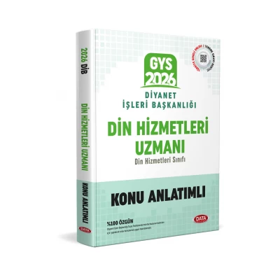 Diyanet İşleri Başkanlığı Din Hizmetleri Uzmanı Konu Anlatımlı Data Yayınları
