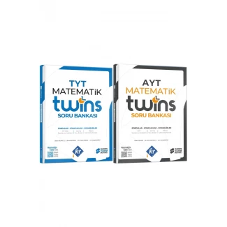 TYT - AYT Twins Matematik Soru Bankası Seti KR Akademi Yayınları