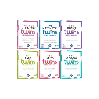 TYT Twins Sayısal Soru Bankası Seti KR Akademi Yayınları TYT Twins Sayısal Soru Bankası Seti KR Akademi Yayınları