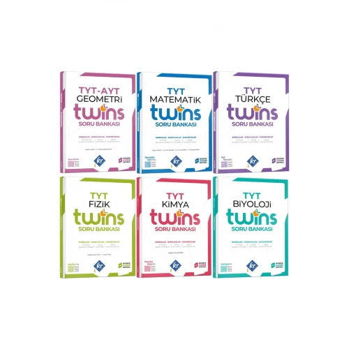 TYT Twins Sayısal Soru Bankası Seti KR Akademi Yayınları TYT Twins Sayısal Soru Bankası Seti KR Akademi Yayınları