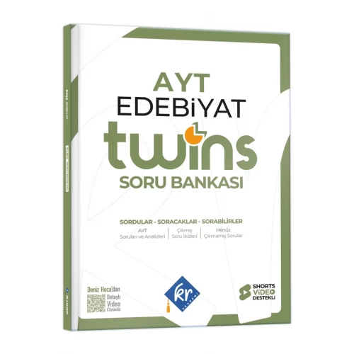 2027 AYT Twins Edebiyat Soru Bankası KR Akademi Yayınları 2027 AYT Twins Edebiyat Soru Bankası KR Akademi Yayınları