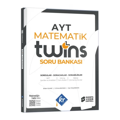 2027 AYT Twins Matematik Soru Bankası KR Akademi Yayınları 2027 AYT Twins Matematik Soru Bankası KR Akademi Yayınları