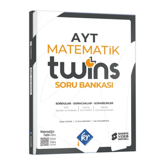 2027 AYT Twins Matematik Soru Bankası KR Akademi Yayınları 2027 AYT Twins Matematik Soru Bankası KR Akademi Yayınları
