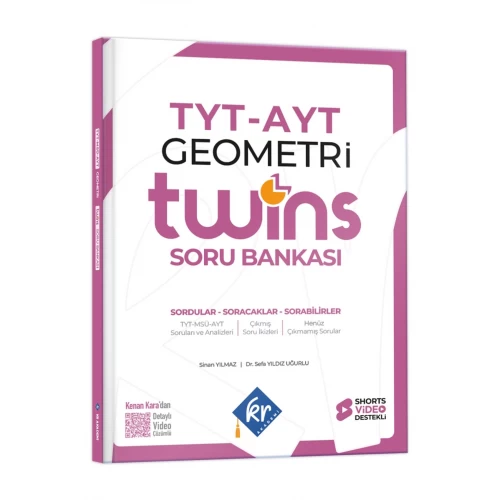 2027 TYT - AYT Twins Geometri Soru Bankası KR Akademi Yayınları 2027 TYT - AYT Twins Geometri Soru Bankası KR Akademi Yayınları