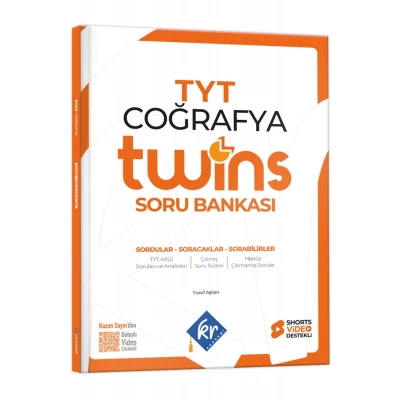 2027 TYT Twins Coğrafya Soru Bankası KR Akademi Yayınları 2027 TYT Twins Coğrafya Soru Bankası KR Akademi Yayınları