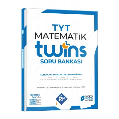 2027 TYT Twins Matematik Soru Bankası KR Akademi Yayınları 2027 TYT Twins Matematik Soru Bankası KR Akademi Yayınları