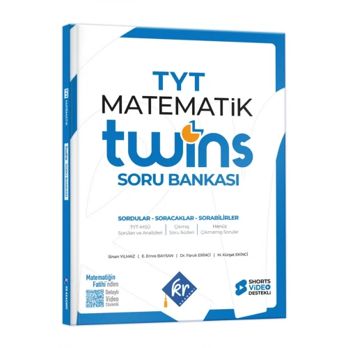2027 TYT Twins Matematik Soru Bankası KR Akademi Yayınları 2027 TYT Twins Matematik Soru Bankası KR Akademi Yayınları