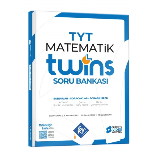 2027 TYT Twins Matematik Soru Bankası KR Akademi Yayınları 2027 TYT Twins Matematik Soru Bankası KR Akademi Yayınları