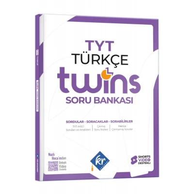 2027 TYT Twins Türkçe Soru Bankası KR Akademi Yayınları 2027 TYT Twins Türkçe Soru Bankası KR Akademi Yayınları