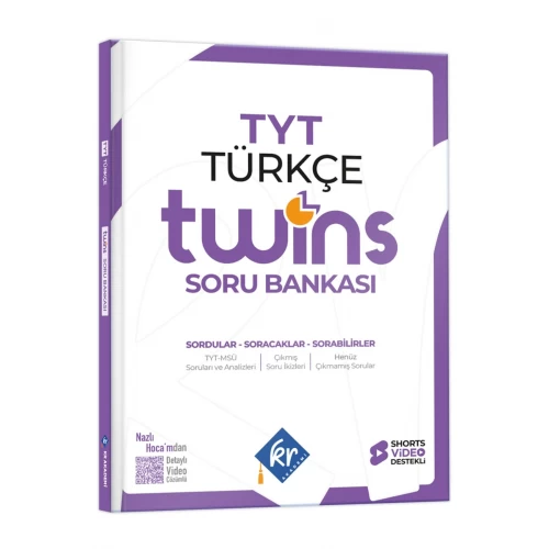 2027 TYT Twins Türkçe Soru Bankası KR Akademi Yayınları 2027 TYT Twins Türkçe Soru Bankası KR Akademi Yayınları