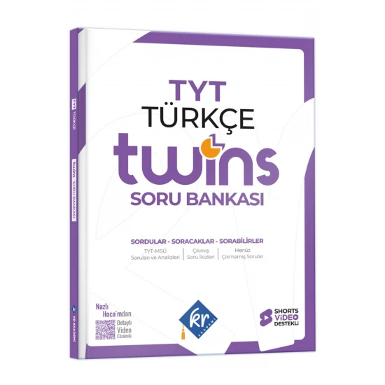2027 TYT Twins Türkçe Soru Bankası KR Akademi Yayınları 2027 TYT Twins Türkçe Soru Bankası KR Akademi Yayınları