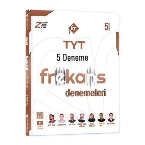 TYT 5 Frekans Denemeleri KR Akademi Yayınları