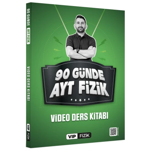 VİP Fizik 90 Günde AYT Video Ders Kitabı VİP Fizik Yayınları