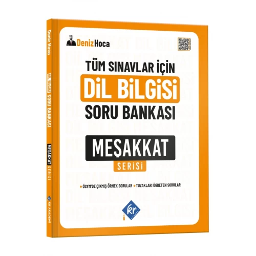 Deniz Hoca Tüm Sınavlar İçin Meşakkat Serisi Dil Bilgisi Soru Bankası KR Akademi Yayınları Deniz Hoca Tüm Sınavlar İçin Meşakkat Serisi Dil Bilgisi Soru Bankası KR Akademi Yayınları
