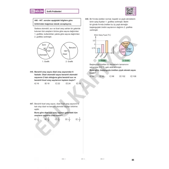 Edu Kariyer Mert Hoca 2026 KPSS Genel Yetenek Matematik Son Tekrar 555 Soru