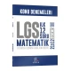 İbrahim Akca 8. Sınıf LGS Matematik 1. Dönem İlk 12 Soru Konu Denemeleri KR Akademi Yayınları