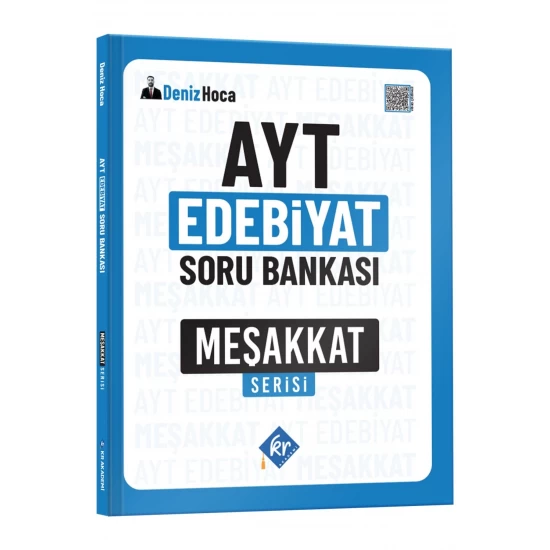 Deniz Hoca AYT Edebiyat Soru Bankası Meşakkat Serisi KR Akademi Yayınları