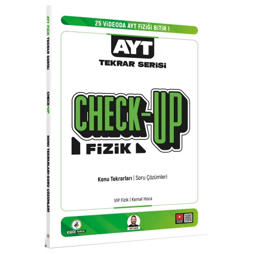 VİP Fizik AYT Fizik Check-Up Fizik Konu Tekrarları Soru Çözümleri VİP Fizik Yayınları