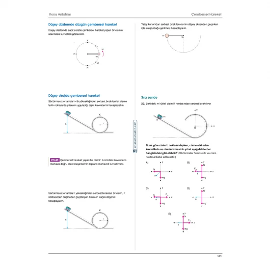 Ertan Sinan Şahin AYT Fizik Video Ders Kitabı KR Akademi Yayınları