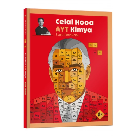Celal Hoca AYT Kimya Video Ders Kitabı ve Soru Bankası Seti KR Akademi Yayınları
