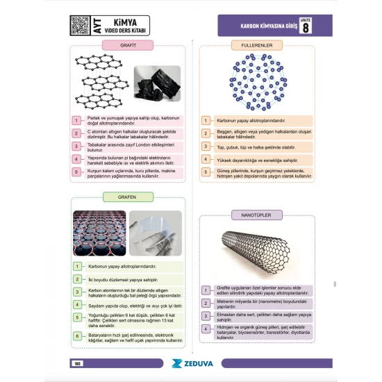 Zeduva Yayınları Meschemy Kimya AYT Kimya 1 Kitap 3 Kamp Video Ders Kitabı